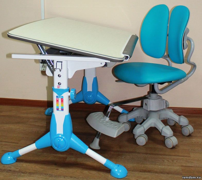 парта-трансформер и детское кресло duorest DR- 289